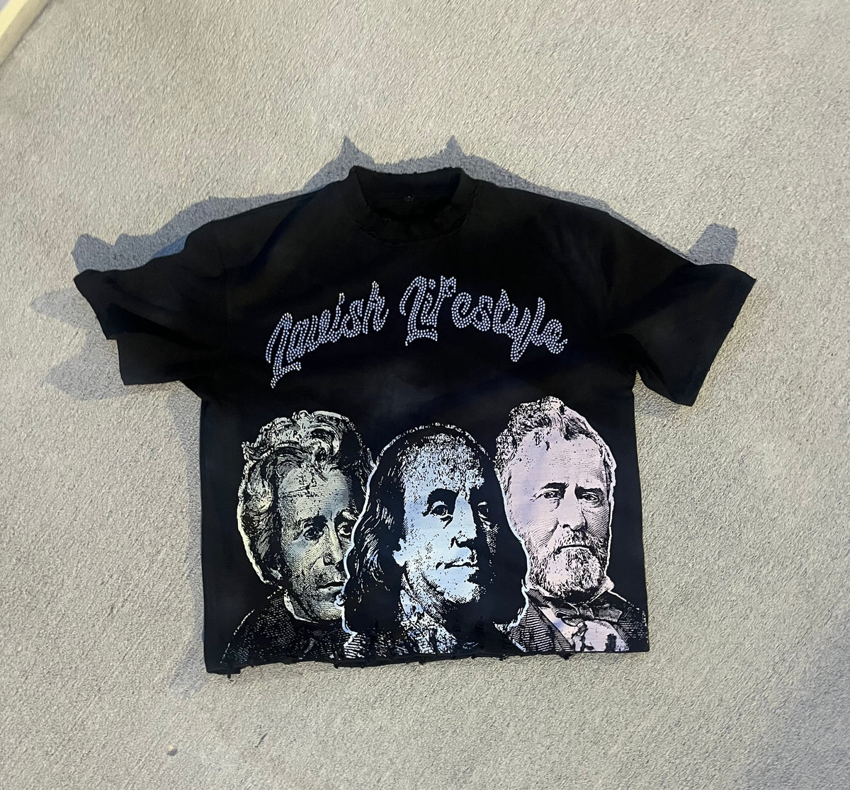 Lavish Lifestyle Distressed Tee